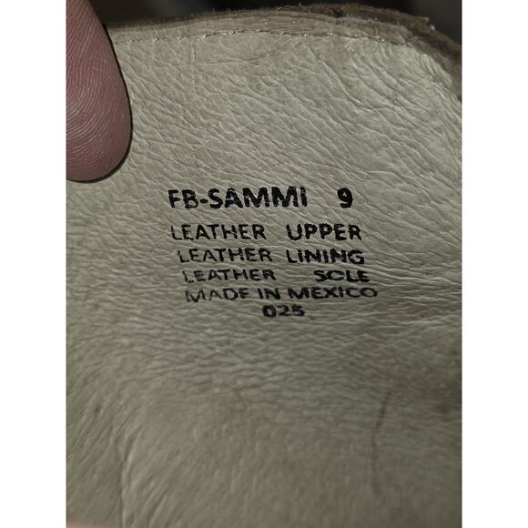 Freebird Sammie Ankle Boots Brown Leather Side Zip Womens Size 9 Boho Fall - Picture 4 of 11